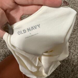 Old Navy white body suit